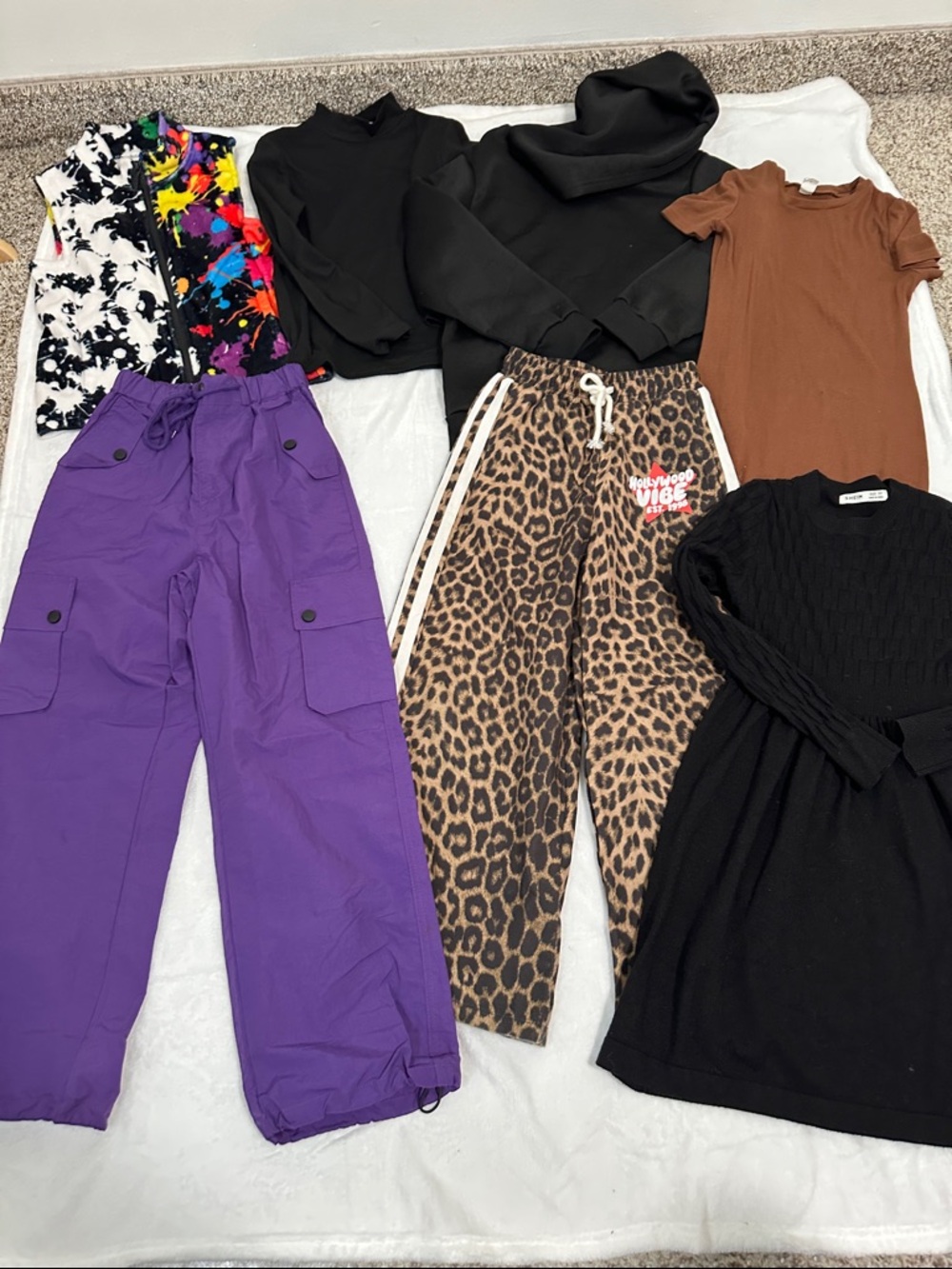 ❤️ Bundle of 7 Girls Clothing Size 8/9 - Picture 1 of 8